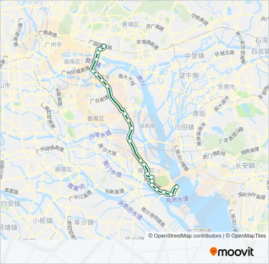 4号线 LINE 4 Metro Line Map