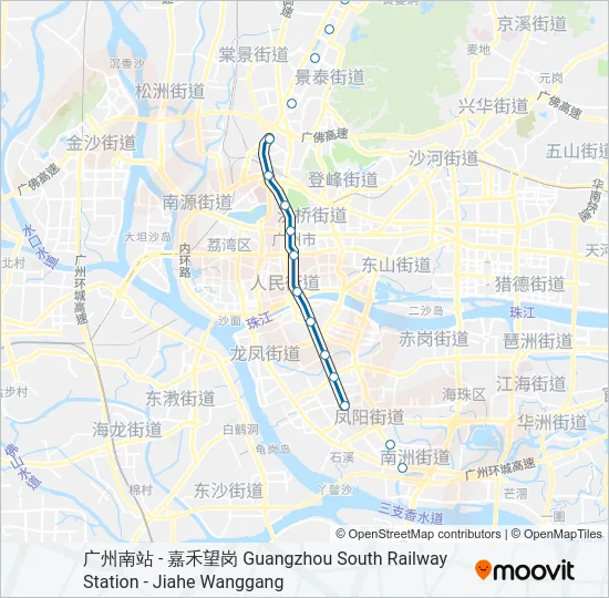 2号线 LINE 2 Metro Line Map