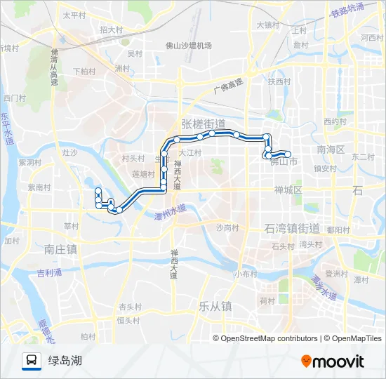 G2路 Bus Line Map