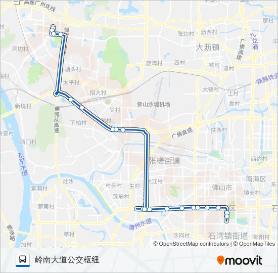 K3路 Bus Line Map