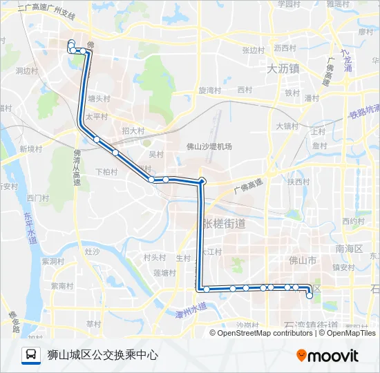 K3路 Bus Line Map