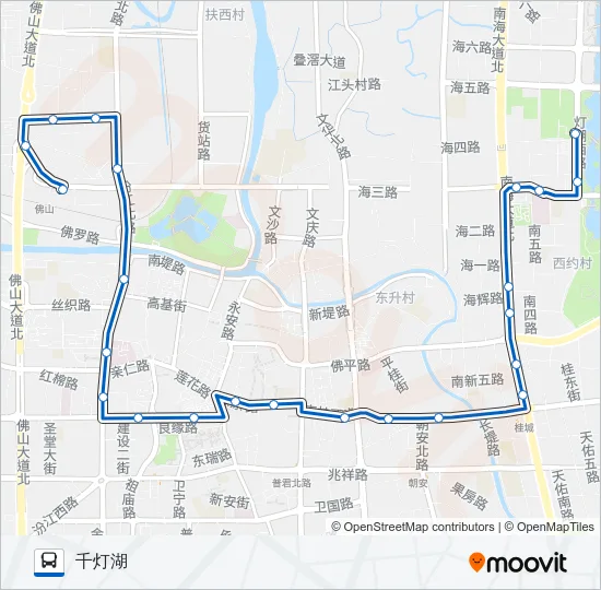 104路 Bus Line Map