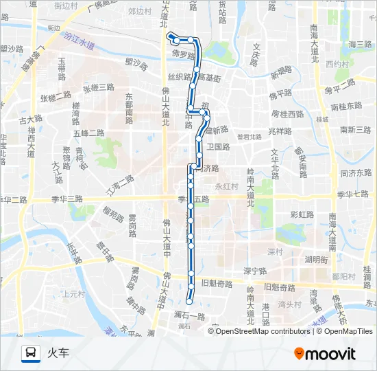 112路 Bus Line Map
