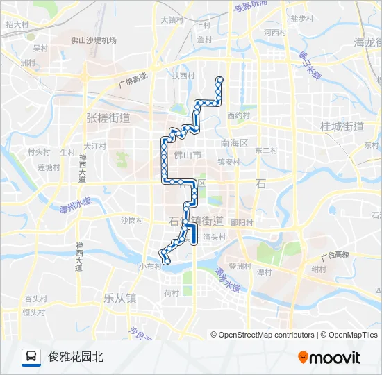 113路 Bus Line Map