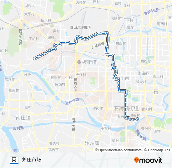 116路 Bus Line Map