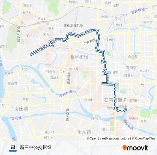 116路 Bus Line Map