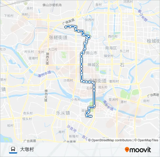 118路 Bus Line Map