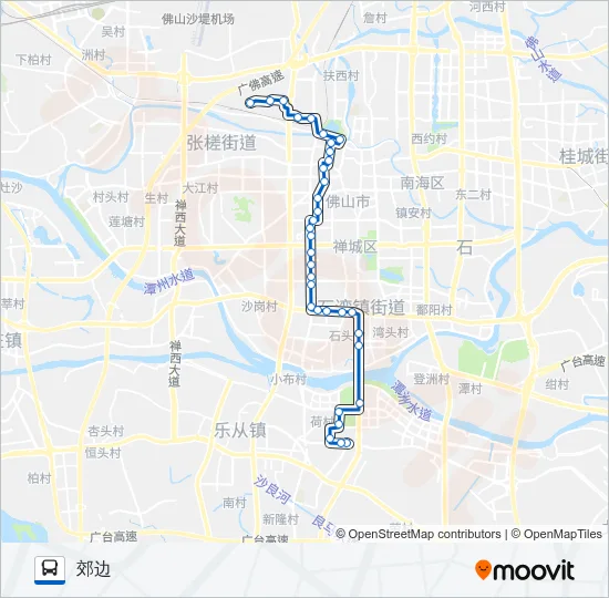 118路 Bus Line Map