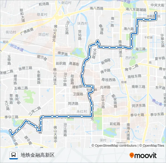 120路 Bus Line Map