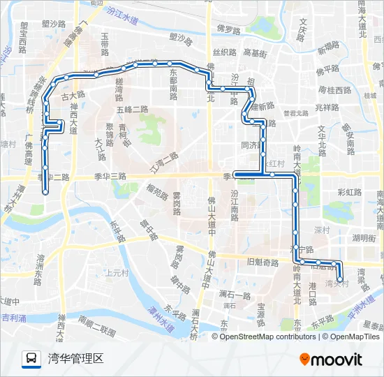 123路 Bus Line Map