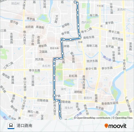129路 Bus Line Map