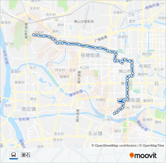 131路 Bus Line Map