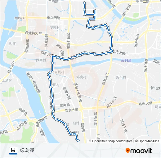 144路 Bus Line Map