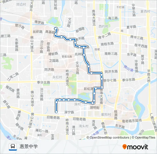 146路 Bus Line Map