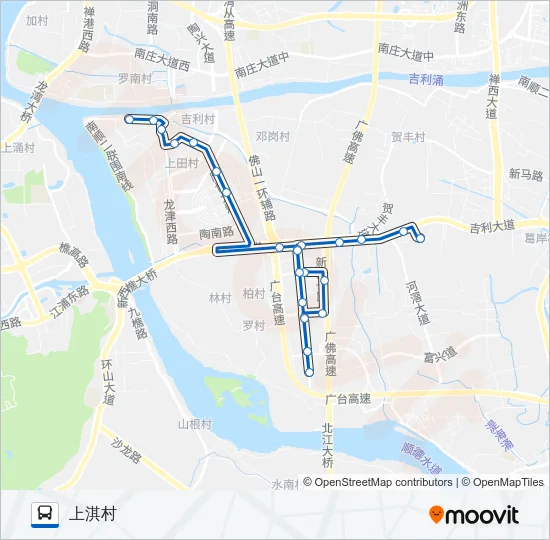 147路 Bus Line Map