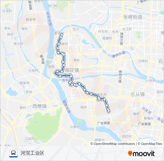 148路 Bus Line Map