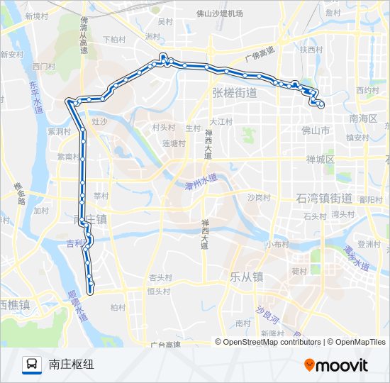 公交149路的线路图