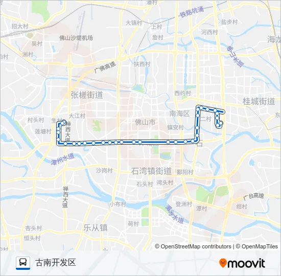 151路 Bus Line Map