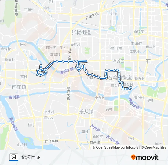 155路 Bus Line Map