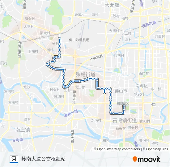 158路 Bus Line Map