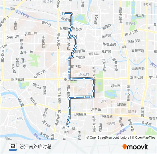 159路 Bus Line Map