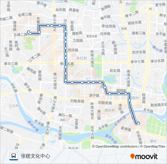 公交160路的线路图