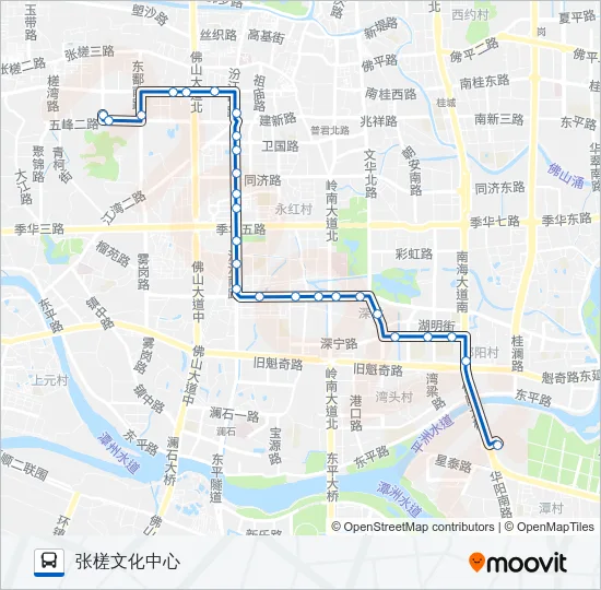 160路 Bus Line Map