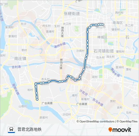 162路 Bus Line Map