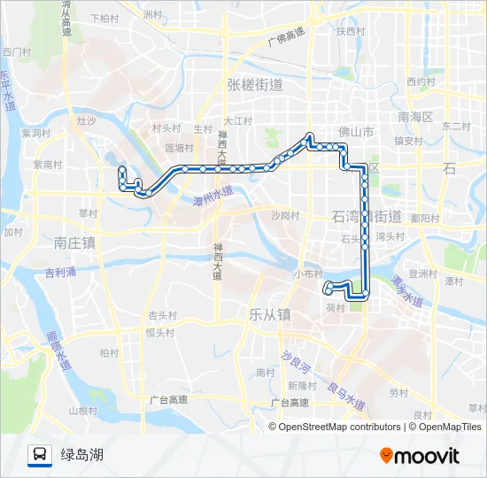 163路 Bus Line Map