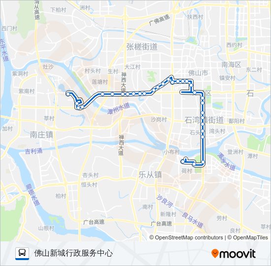 公交163路的线路图