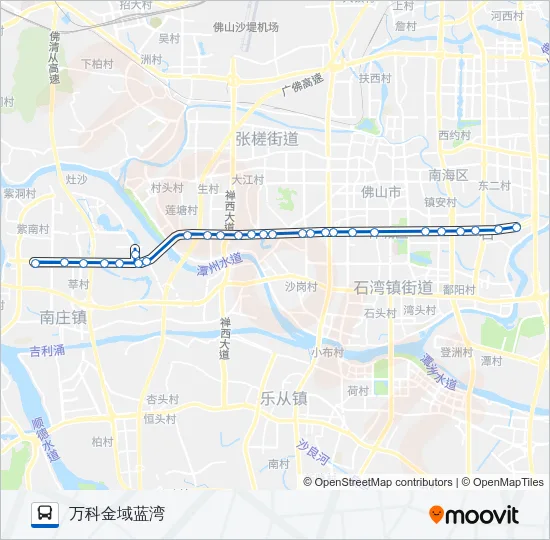 168路 Bus Line Map