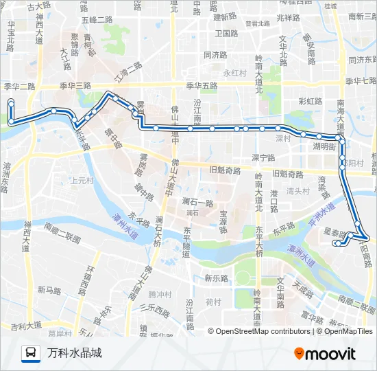 169路 Bus Line Map
