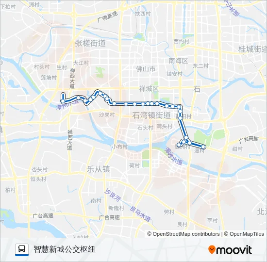 169路 Bus Line Map