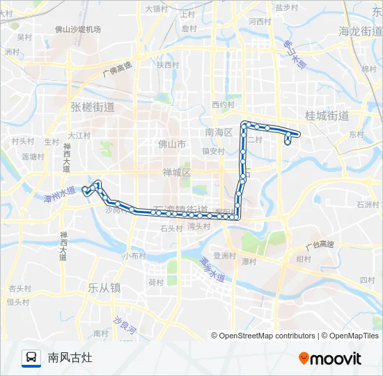171路 Bus Line Map