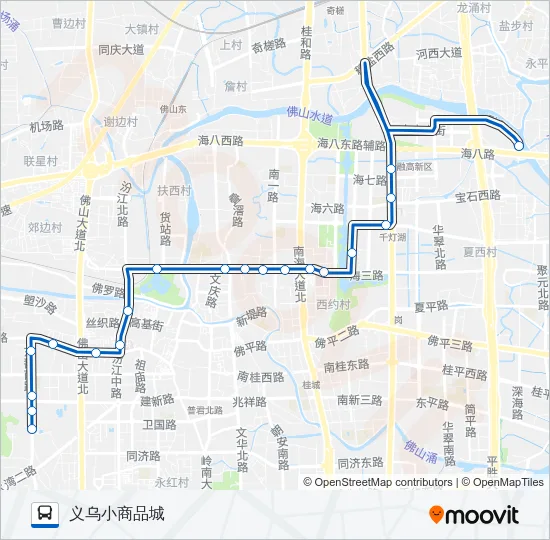 172路 Bus Line Map