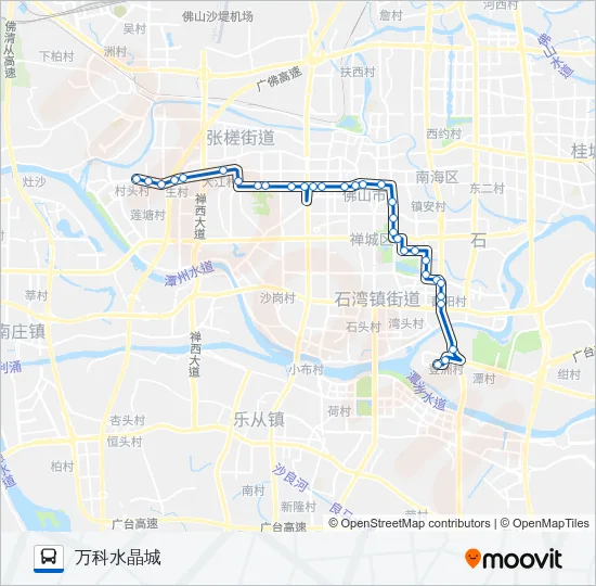 173路 Bus Line Map
