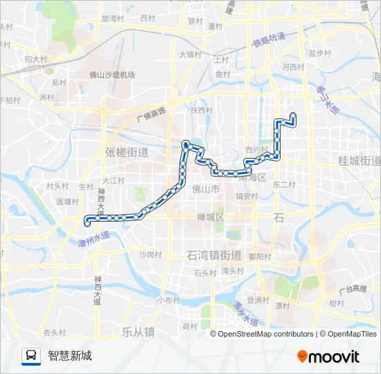 176路 Bus Line Map