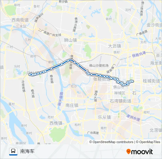 209路 Bus Line Map