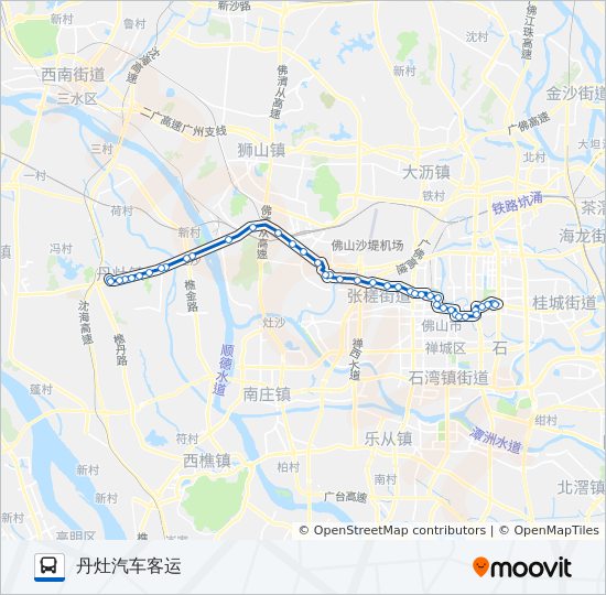 台山公交车路线图图片