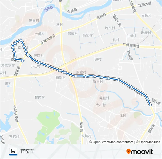 223路 Bus Line Map