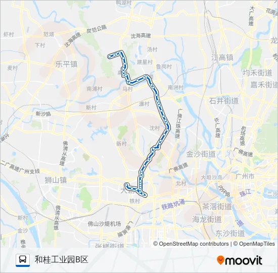 238路 Bus Line Map