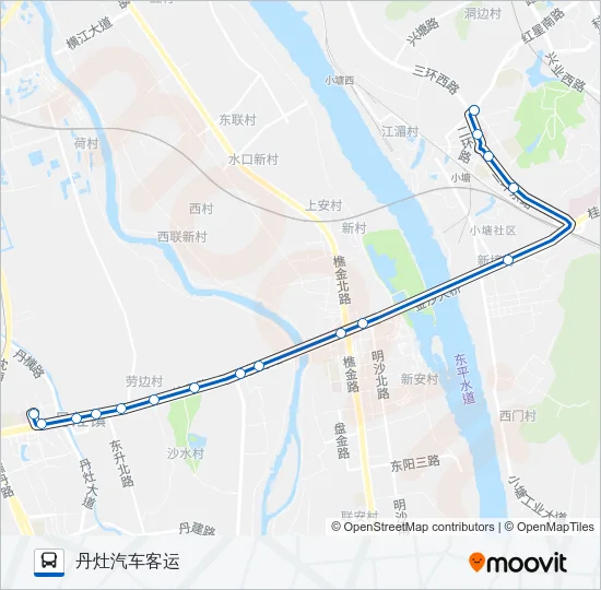 241路 Bus Line Map