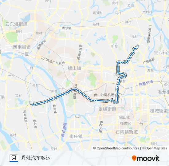 248路 Bus Line Map