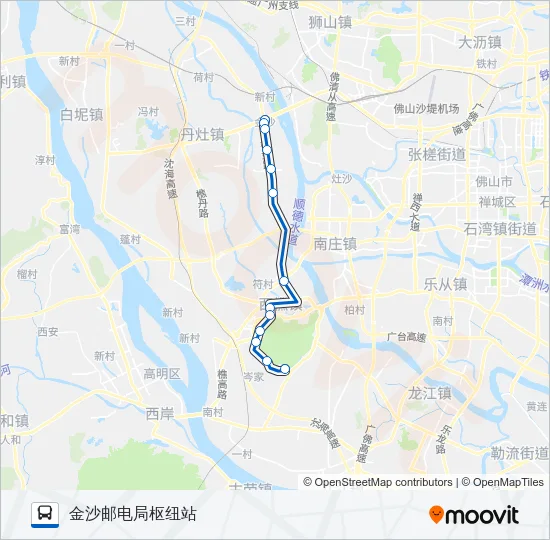 249路 Bus Line Map