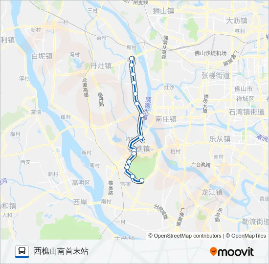 249路 Bus Line Map