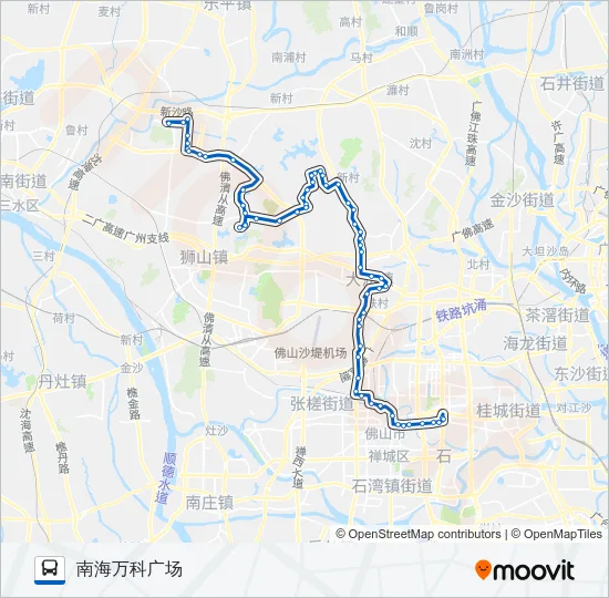 280路 Bus Line Map
