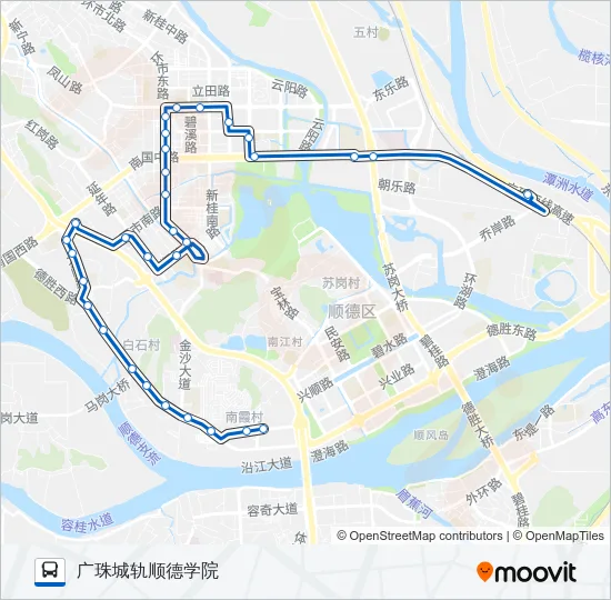 306路 Bus Line Map