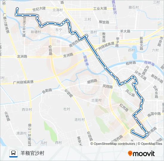 309路 Bus Line Map