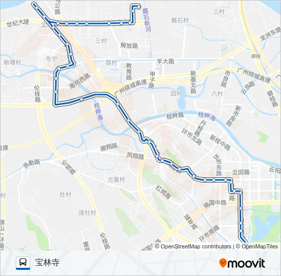 311路 Bus Line Map