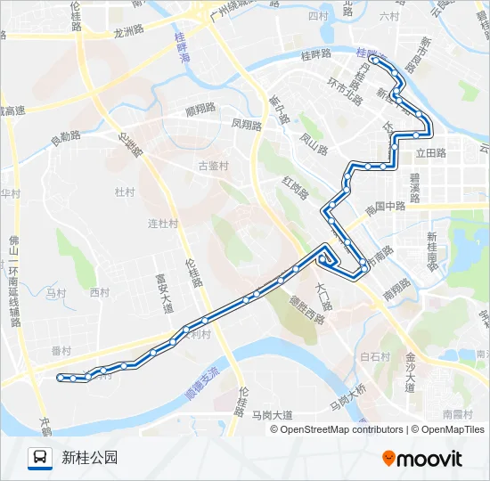 315路 Bus Line Map